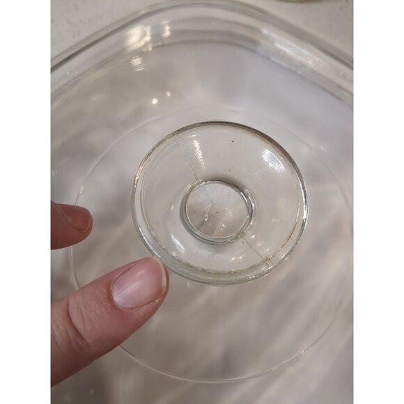 Corning Ware Spice of Life Le Romarin 10x10x2 Casserole Dish A-10 B with lid - Picture 6 of 14